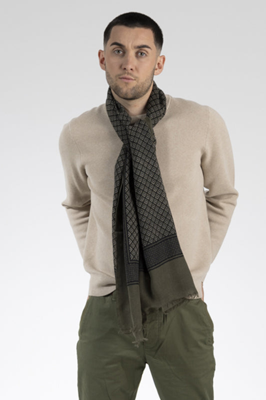 FOULARD EN LAINE PIERIC STONE