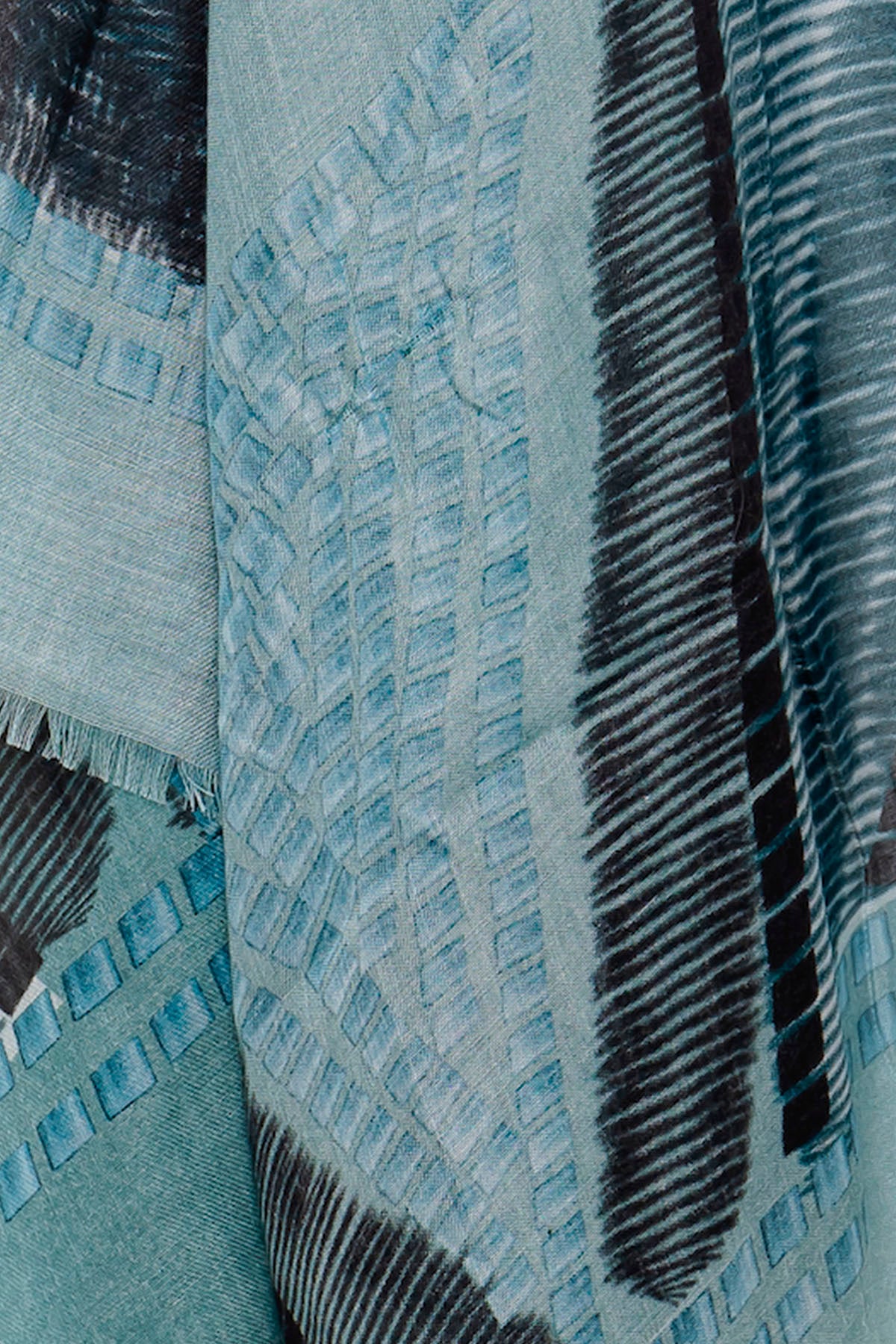 zoom d'un foulard Monsieur Charli 
