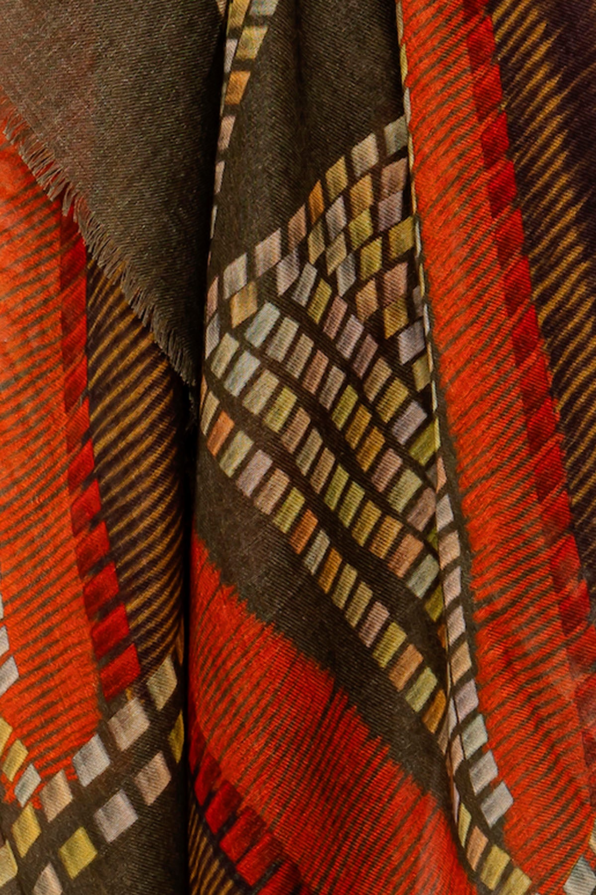 zoom matiere foulard monsieur charli