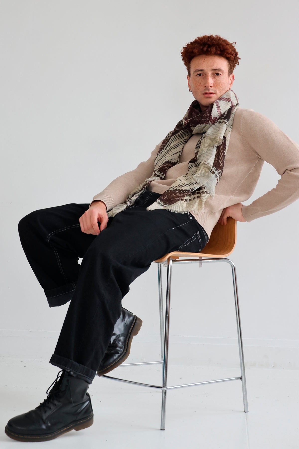 FOULARD MODAL ET CACHEMIRE PLACIDE