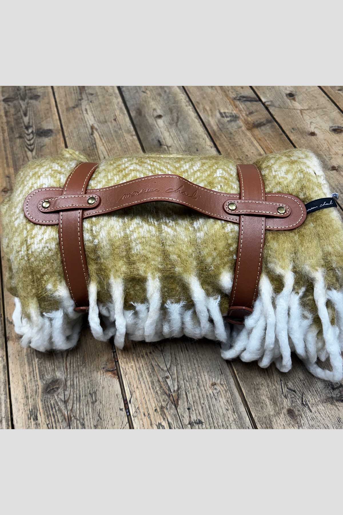 sangle pour plaid signée Monsieur Charli