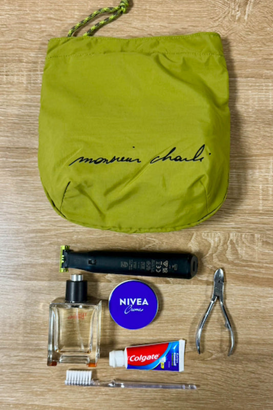 TROUSSE WILLIAM EN NYLON CHARTREUSE