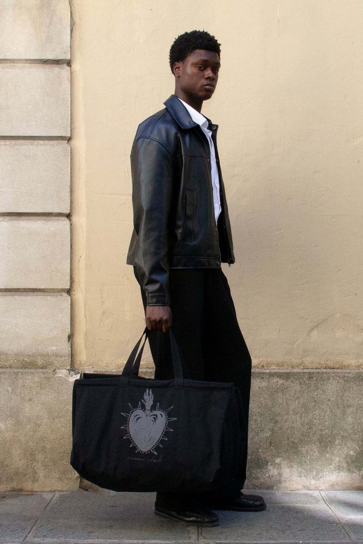 MAXI CABAS HOMME WALTER NOIR
