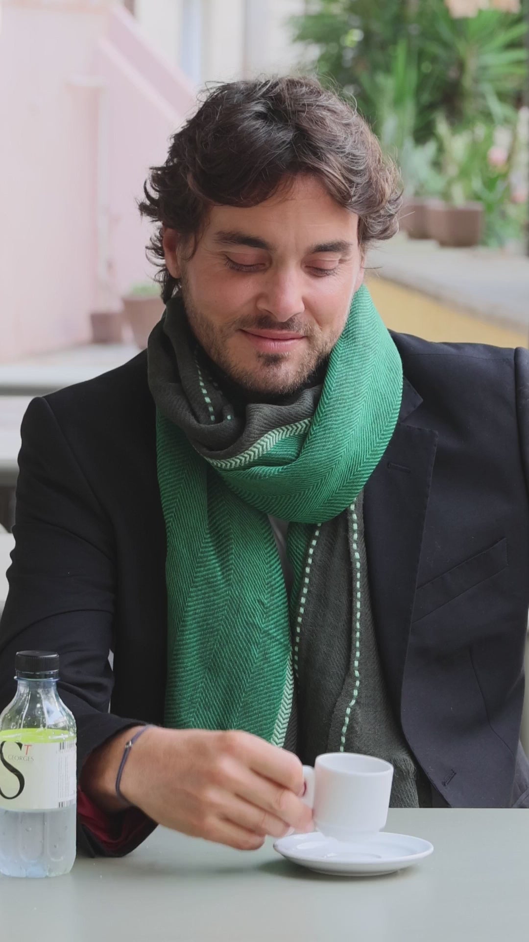 Écharpe pour homme – Création originale Monsieur Charli