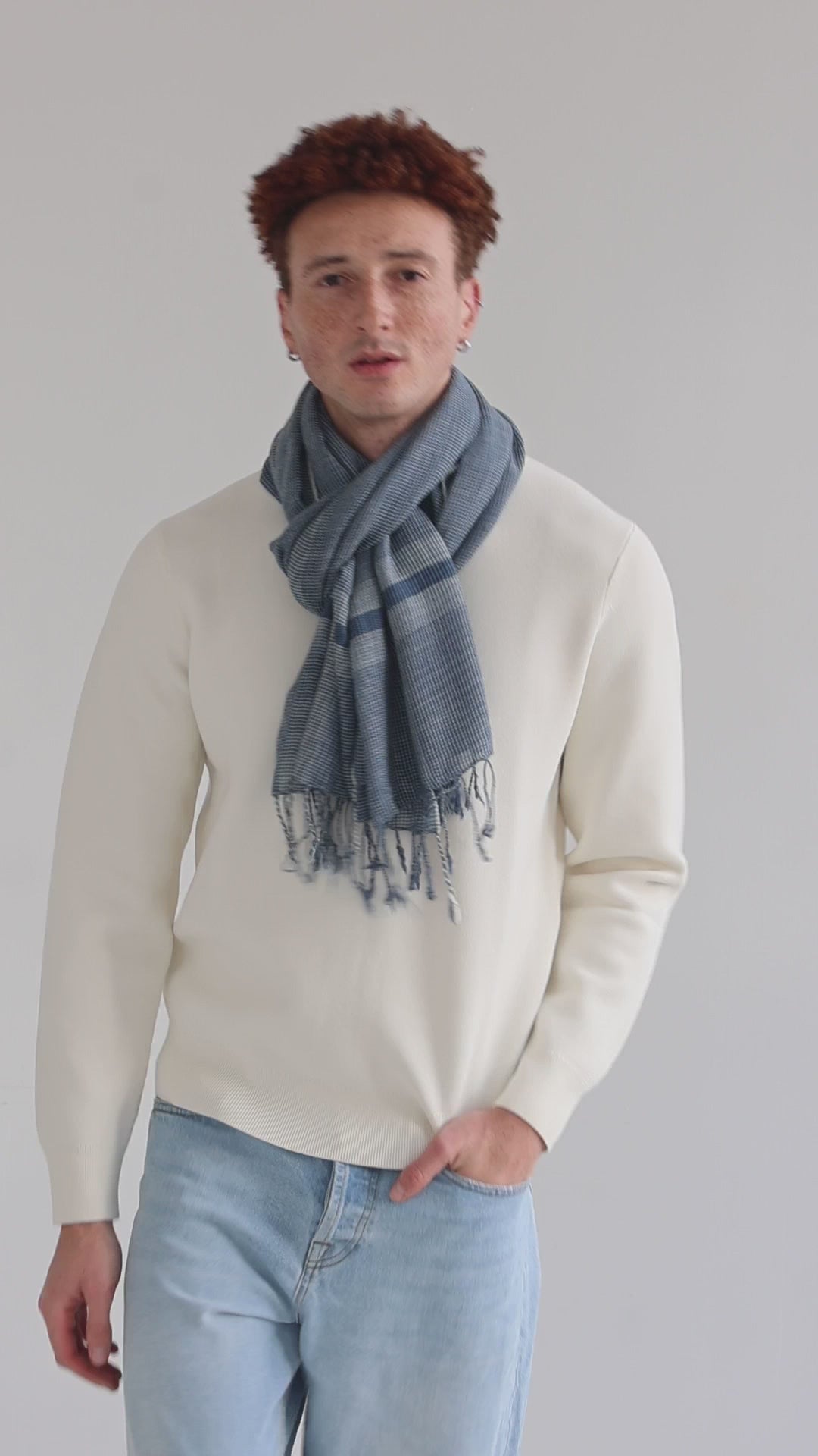 Écharpe pour homme – Création originale Monsieur Charli