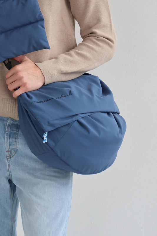 SAC BANDOULIERE HOMME WILLIAM BLEU