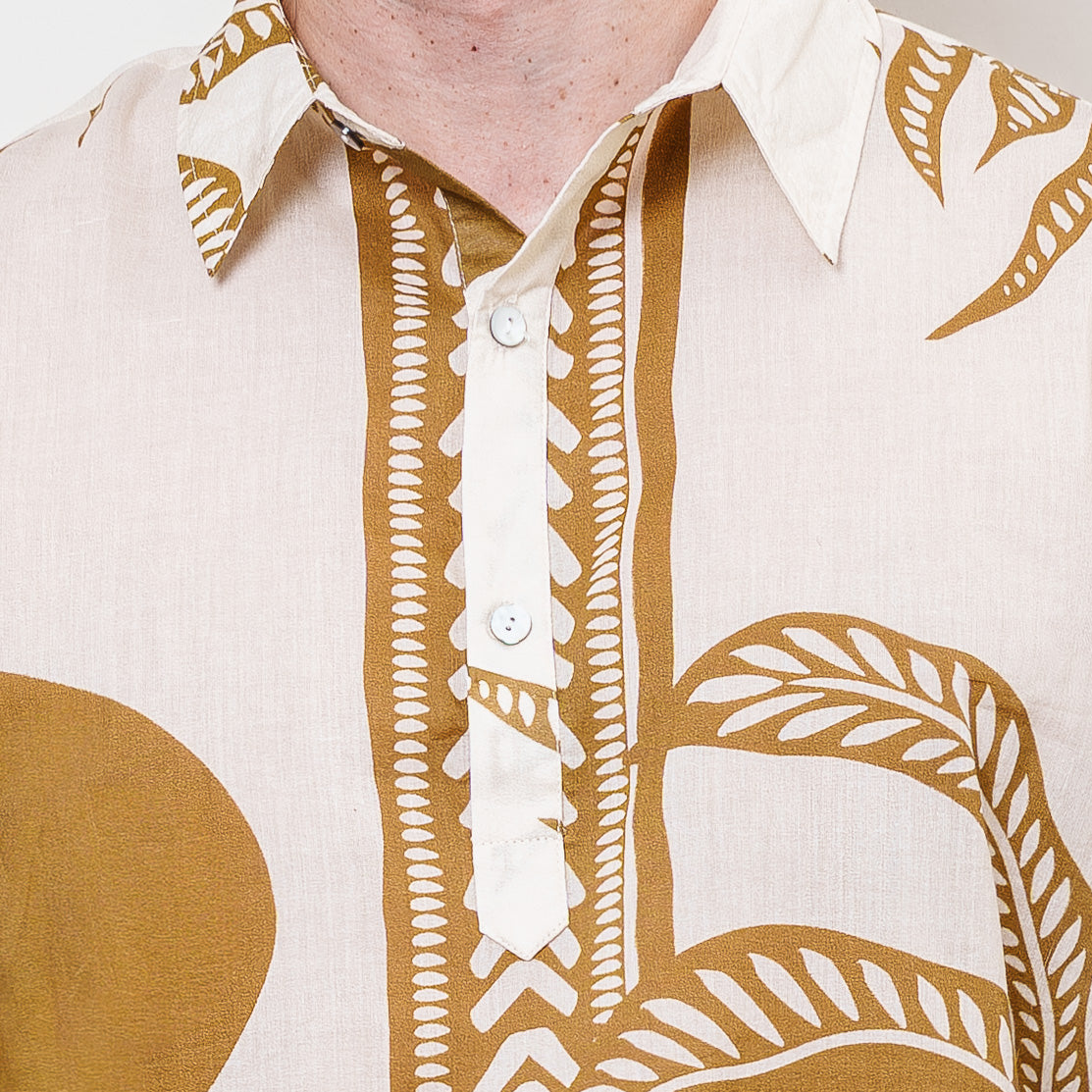 zoom de la chemise seraphin 