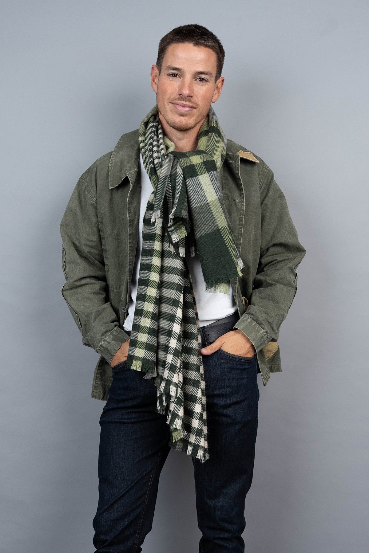 Écharpe pour homme – Création originale Monsieur Charli