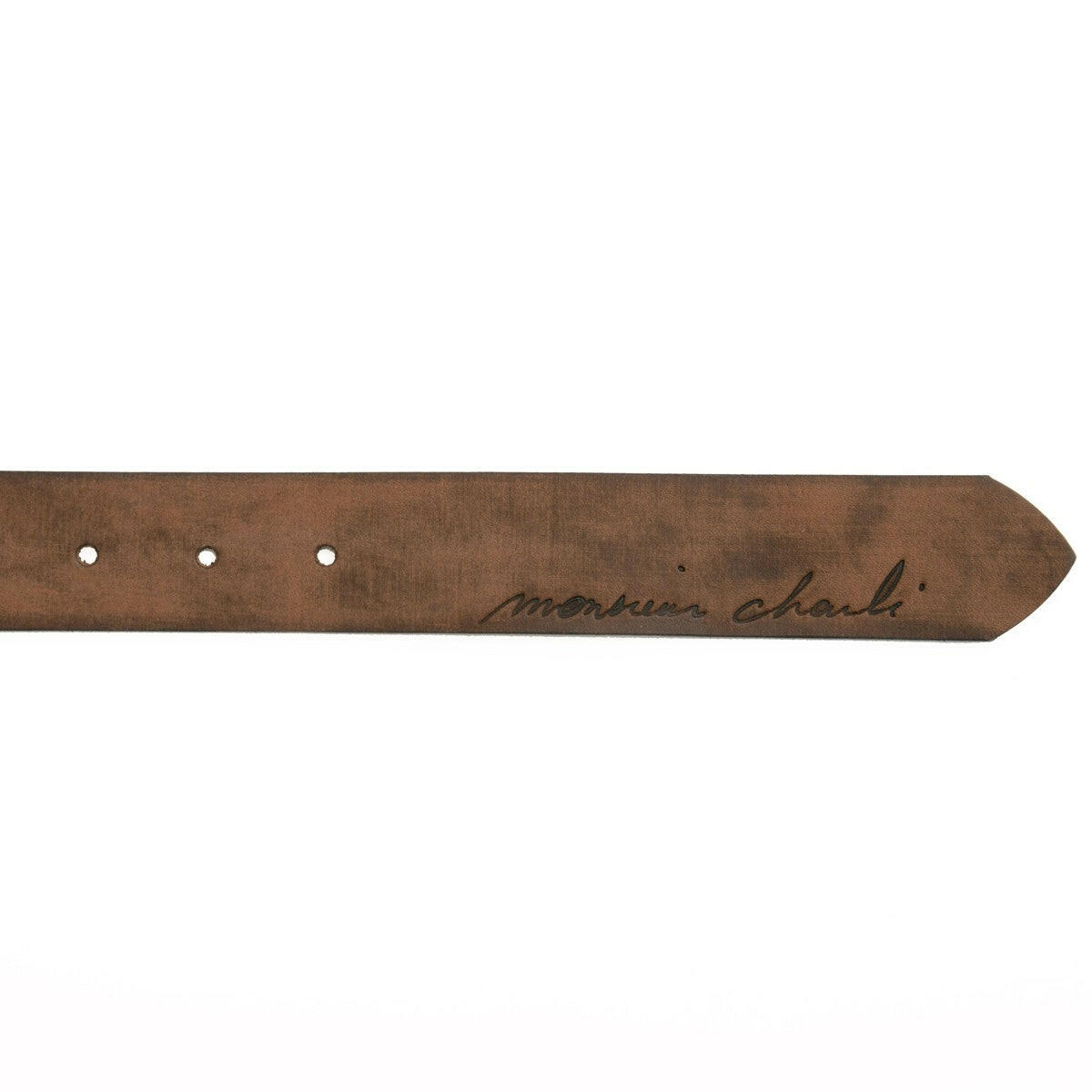 une ceinture homme en véritable cuir fabriquée en France 